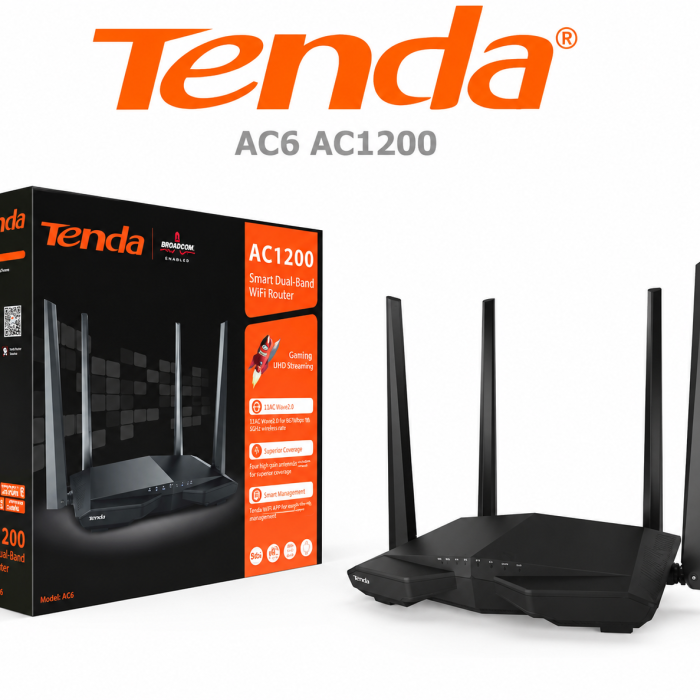 TENDA AC1200 SMART DUAL BAND WIFI ROUTER